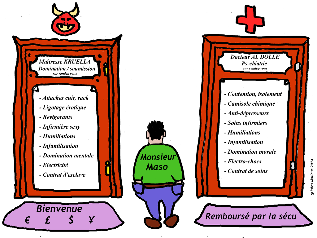 Répondre à la demande masochiste