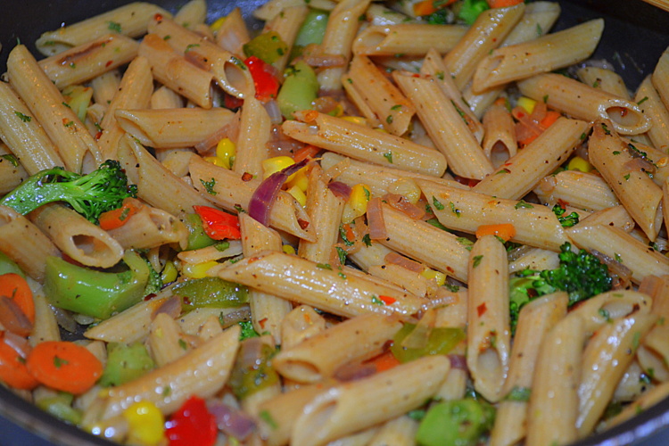 Spicy Treats Vegetable Whole Grain Pasta / Vegetable Penne Pasta