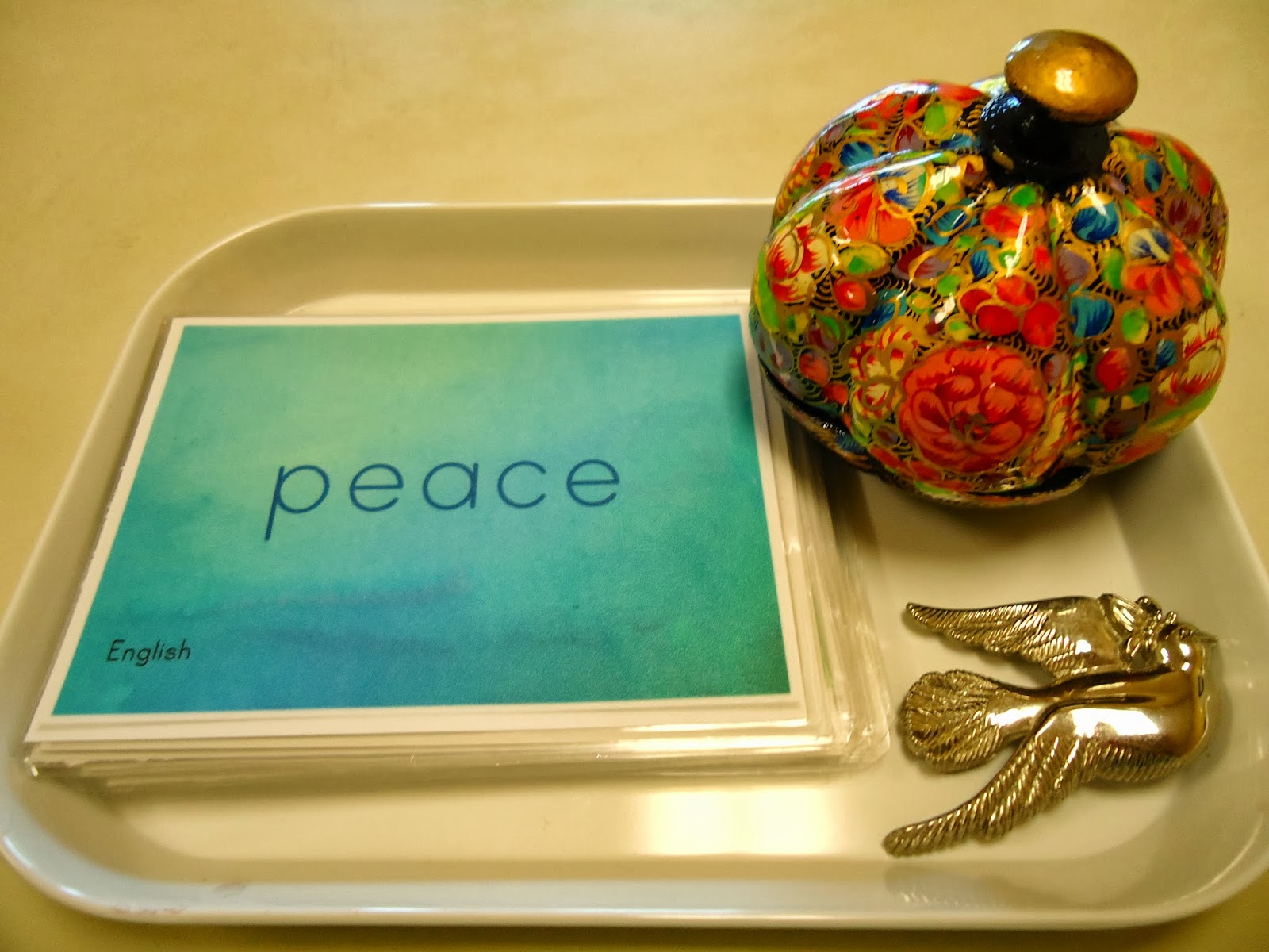 To the Lesson!: Peace Cards