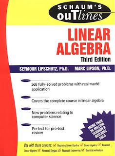Schaum's Outline of Linear Algebra (Third Edition) by Semour Lipshutz