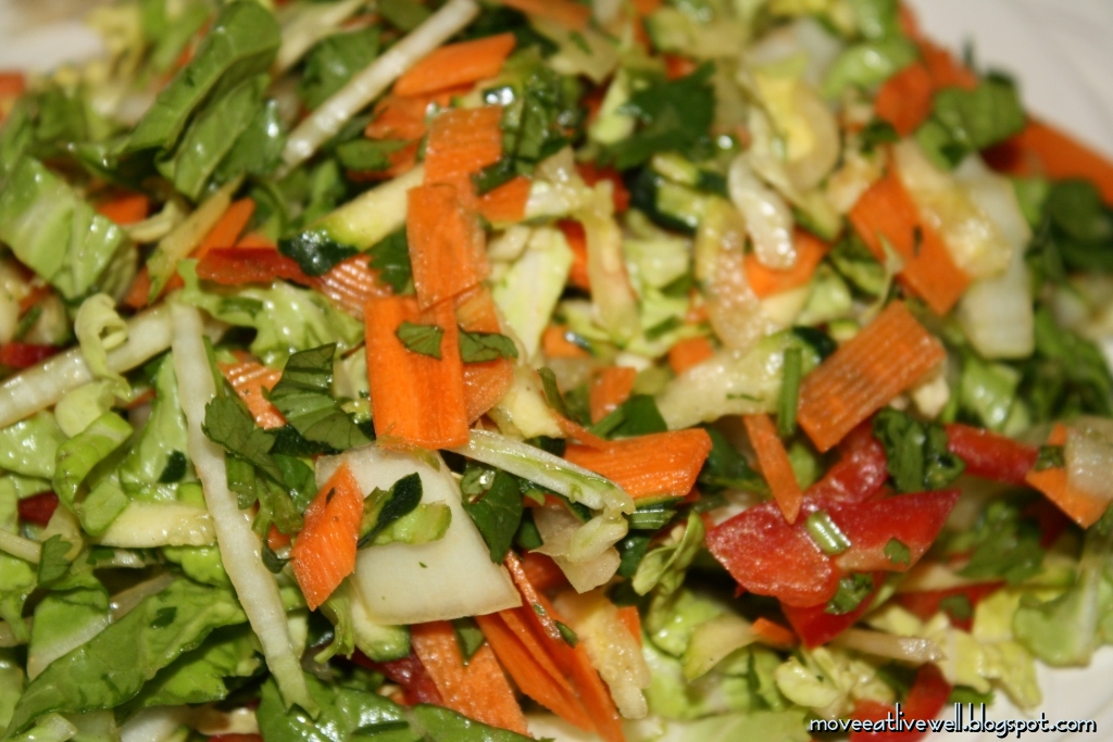 Move. Eat Healthy. Live Better. SPICY NAPA CABBAGE SALAD WITH CUMIN