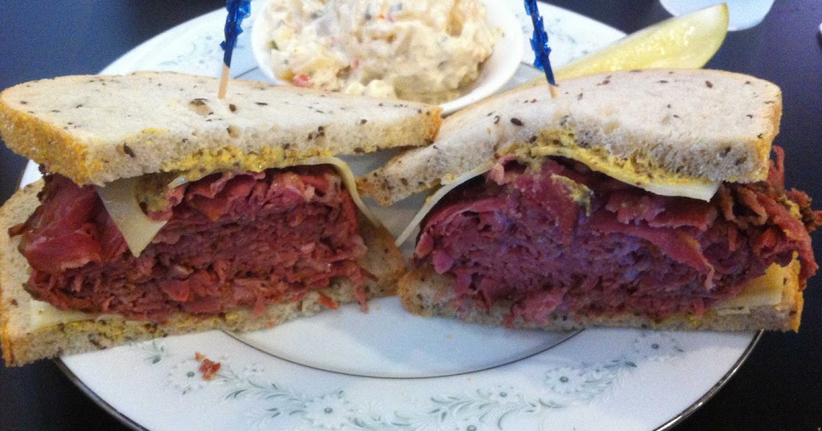 Greg's Gourmet A Really Big Pastrami Sandwich