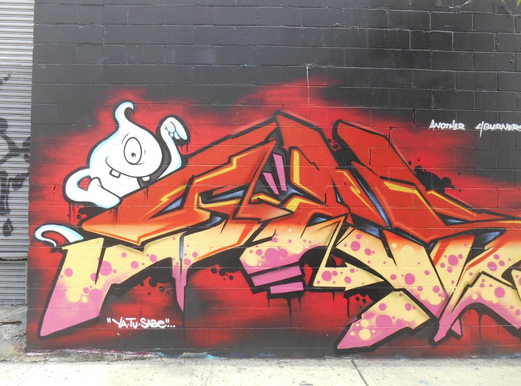 Jr S World At Large Ann Arbor Michigan Graffiti Pac Man Ghost