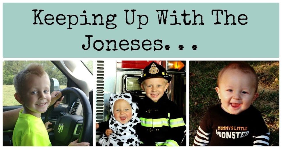 Keeping Up With The Joneses...