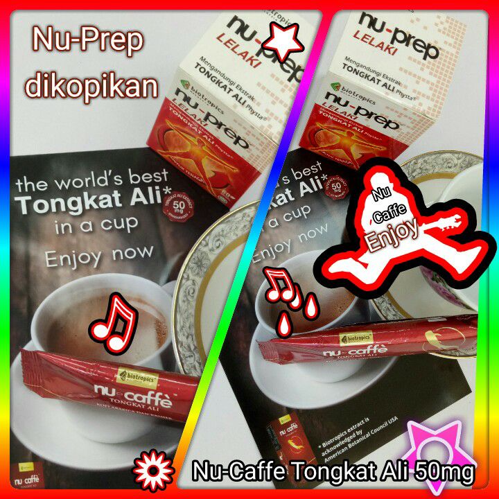 ENJOY NOW. Nu-Caffe Tongkat Ali 50mg