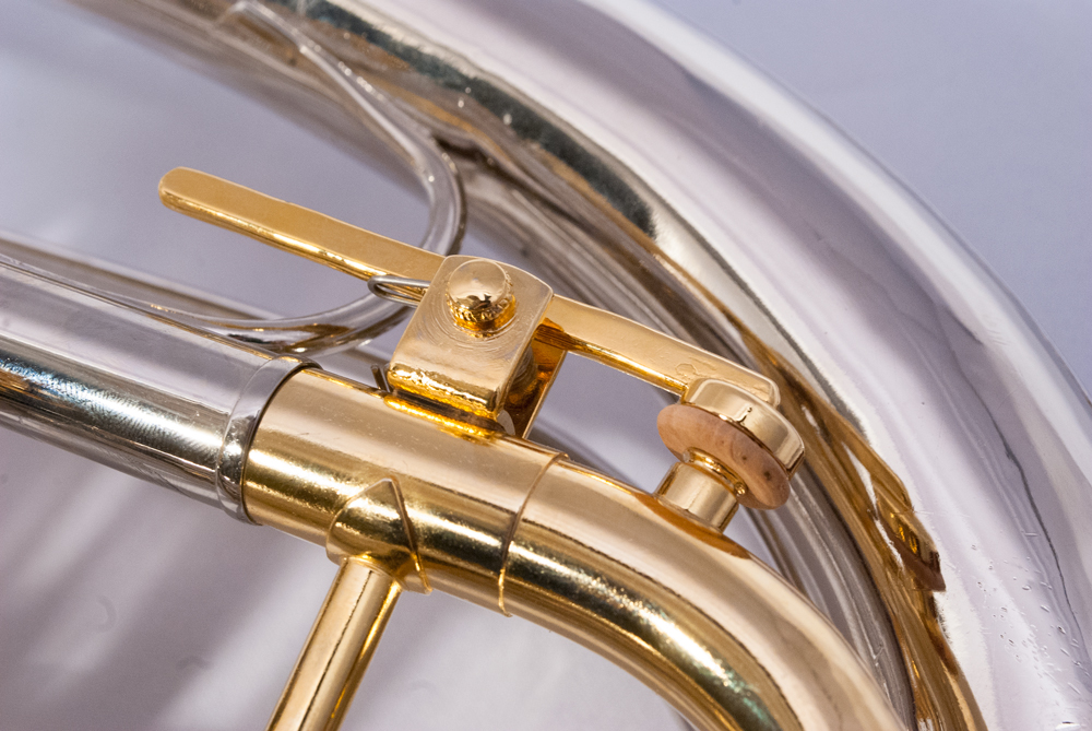 Baritone horn / Euphonium horn by Amati in Nickel silver finish and 24K