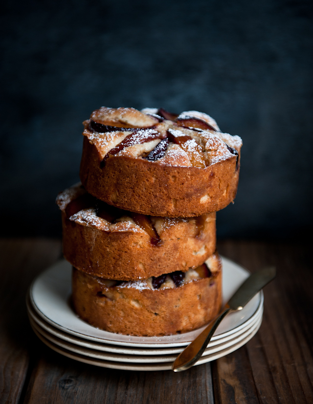 Desserts for Breakfast Plum, Rosemary, and Brandy Cakes