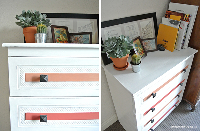 It S Not Serious Diy Repainting Old Drawers