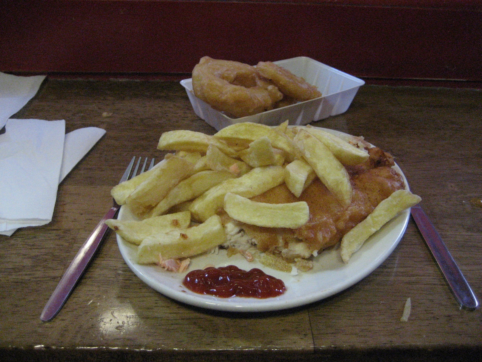 Trois mois en Irlande! Fish and Chips!