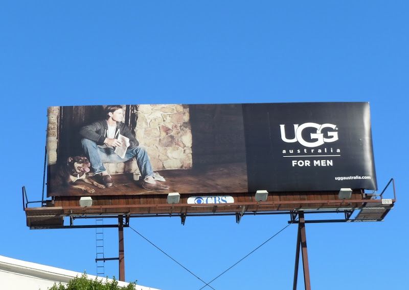 UGG Men slippers billboard