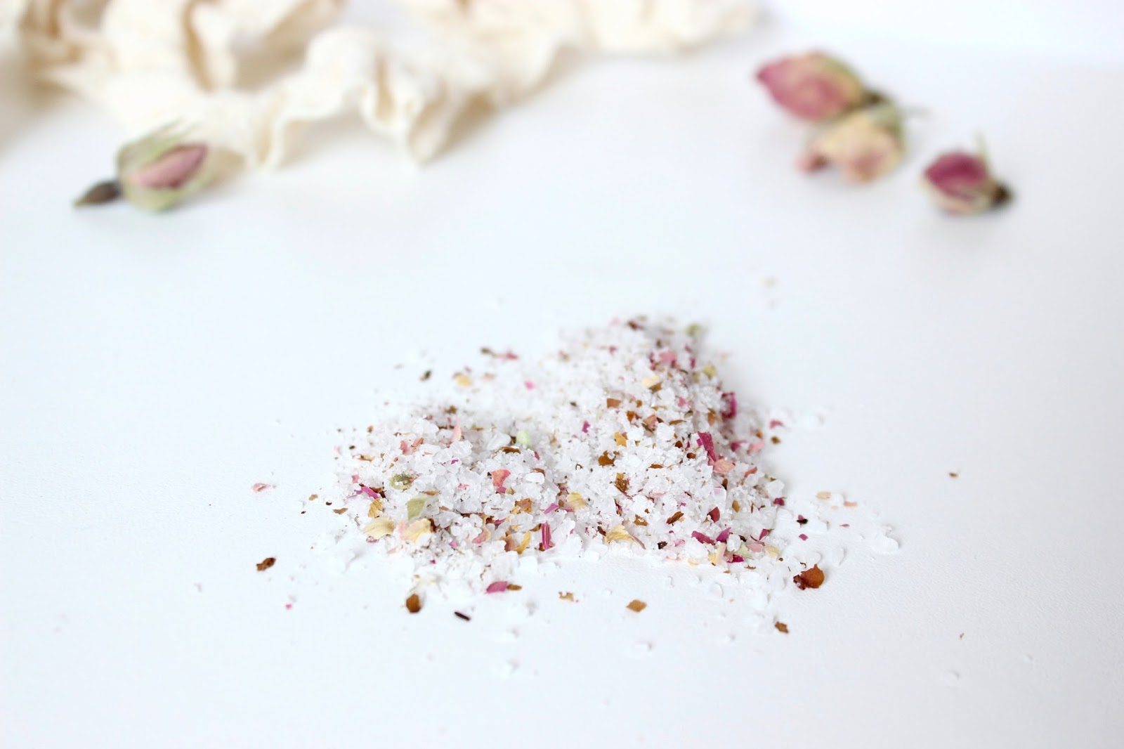 DIY Roses Bath Salts !!!!!! Ef Zin Creations