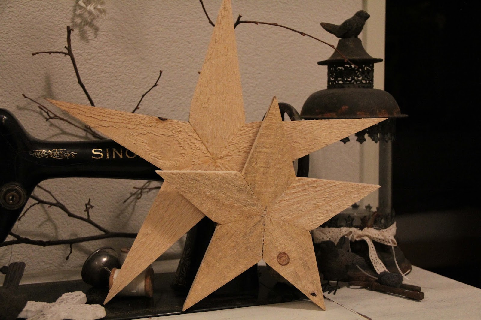 Blog von Fadenlauf: Sterne aus Holz