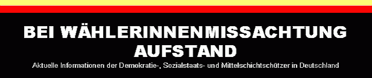 Demokratische Bürgerinitiative für WEHRHAFTE WÄHLER JETZT!