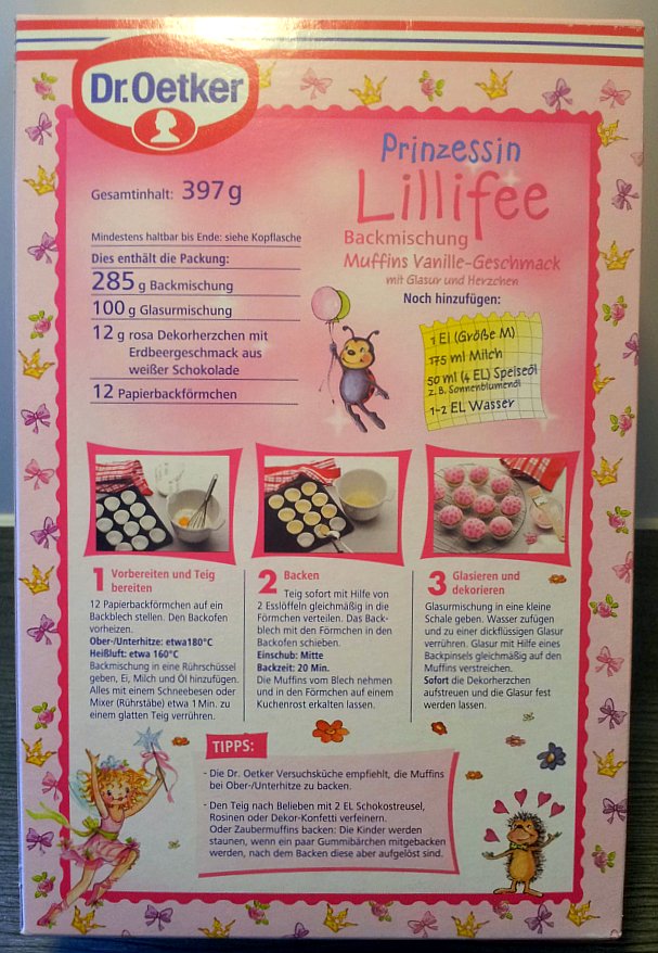 Meine Tortenwelt Lillifee Muffins