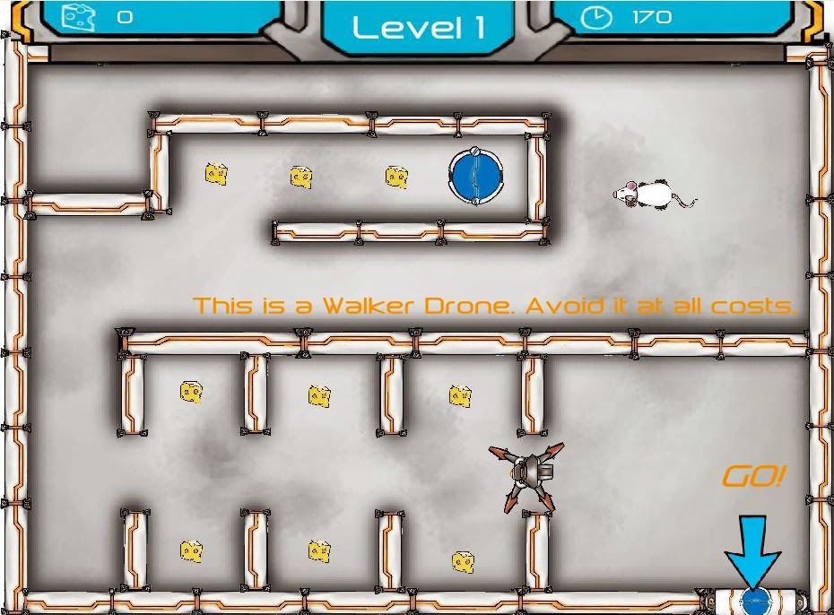 Online Portfolio Gameplay Screenshots Maze Mouse