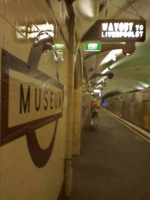 Catching the wrong train and getting off in London