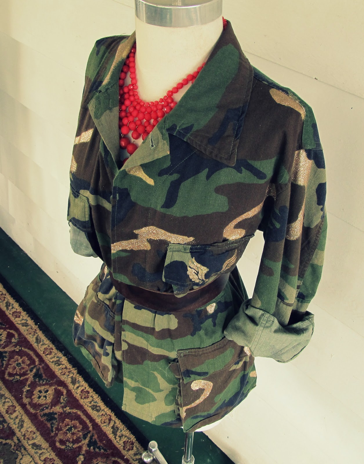 WobiSobi Glided Camo Jacket, DIY.