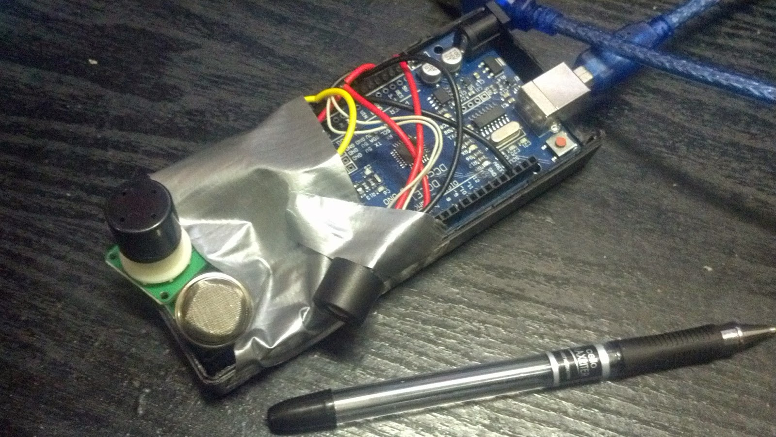 Exhaust gases multiband air quality sensor on arduino part 1 The