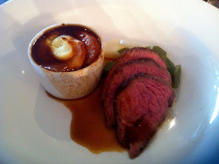 Sirloin of Welsh Beef and cottage pie at ffresh Sirloin of Welsh Beef and cottage pie at ffresh