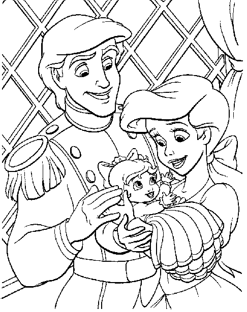 little mermaid coloring book pages little mermaid coloring book pages title=