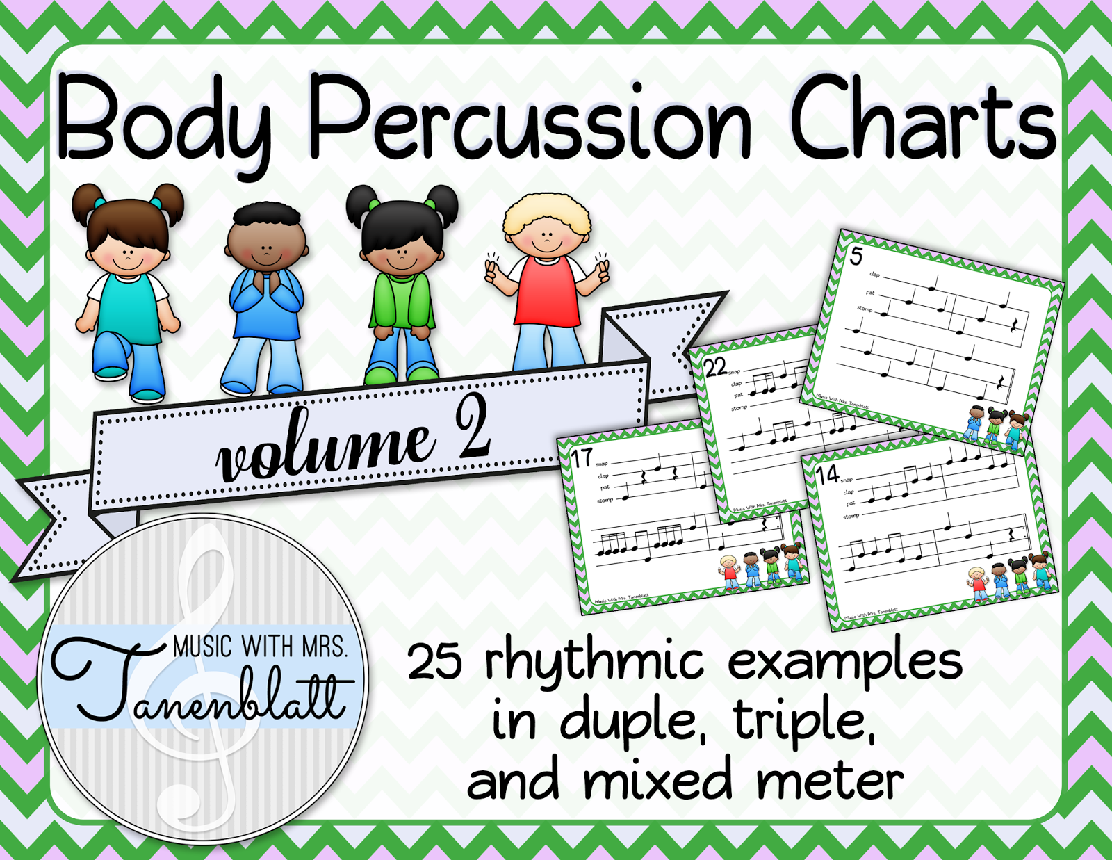 Percussion assignment chart