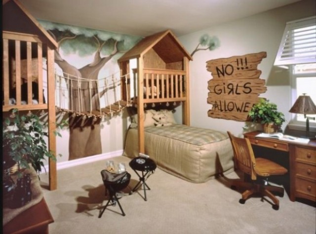 Desain kamar tidur anak laki laki dan perempuan Desain kamar tidur anak laki laki dan perempuan