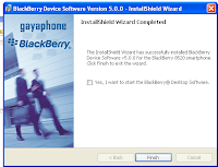 instalasi blackberry os selesai instalasi blackberry os selesai