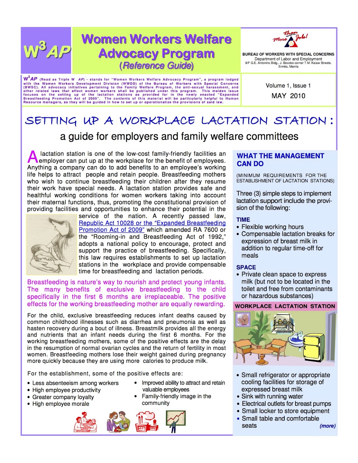 Chronicles of a Nursing Mom Quick Reminder Working Mom May 2013 Setting up your Lactation Policy