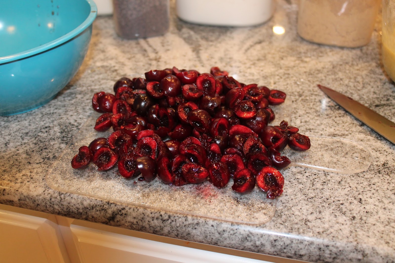 Dinner with the Grobmyers Cherry Garcia Bars