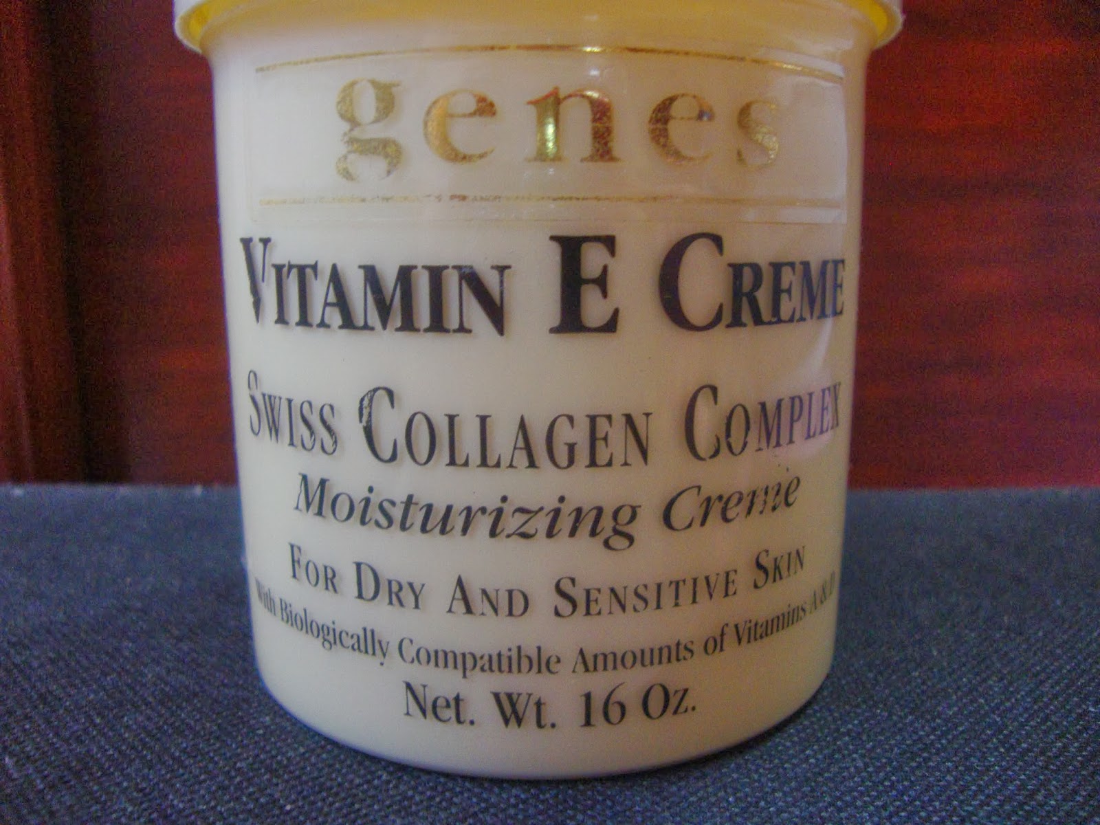 Genes Vitamin E and Collagen Creme All About Beauty 101