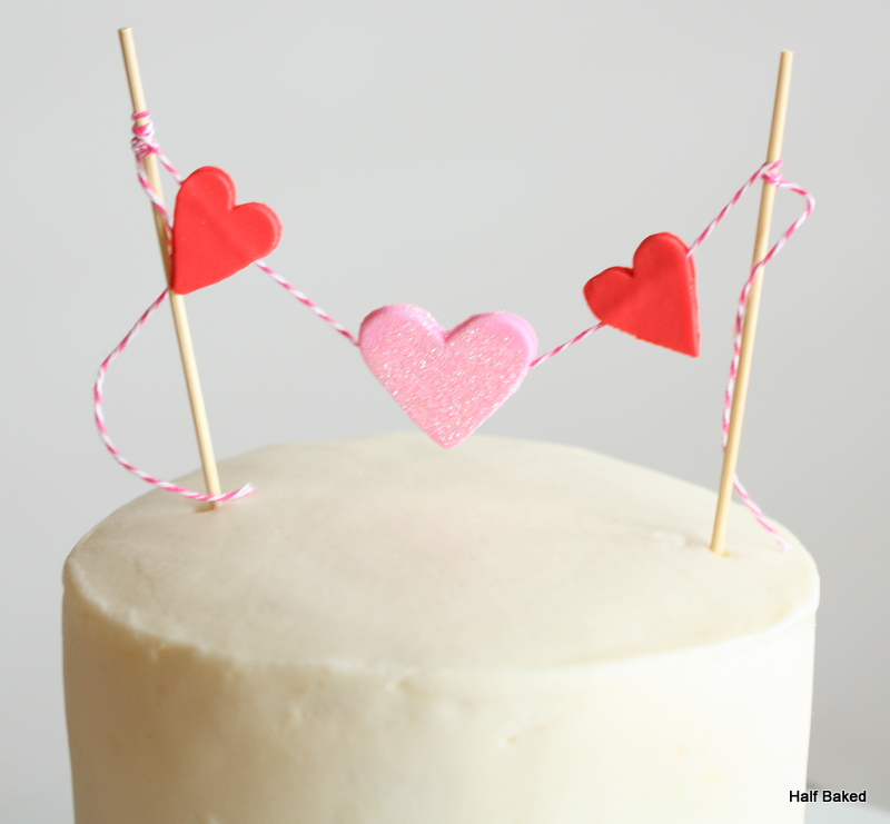 Half Baked Ruffle Heart Cake {tutorial}