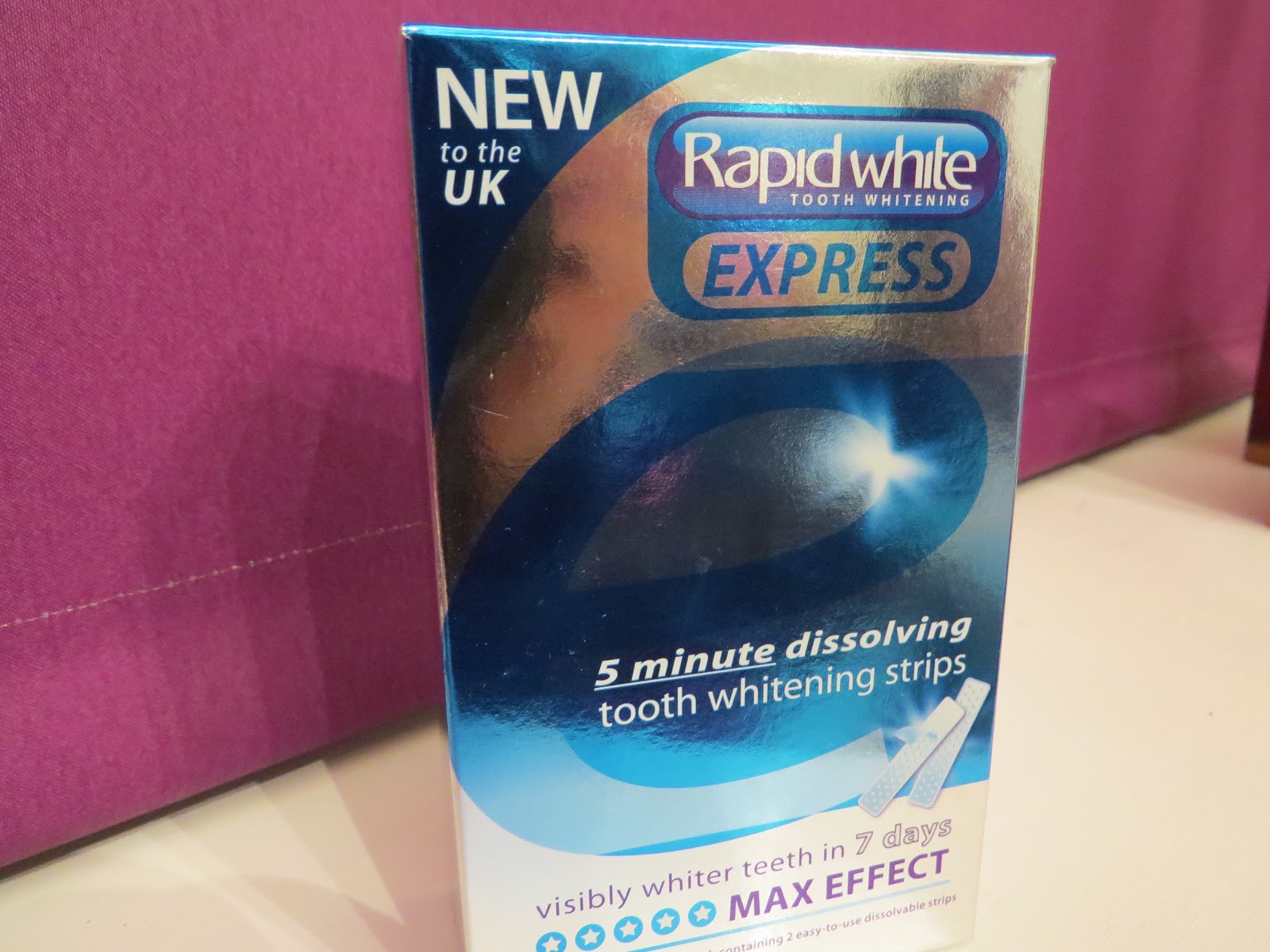 Catriona MacLeod Rapid White 5 Minute Tooth Whitening Strips Review