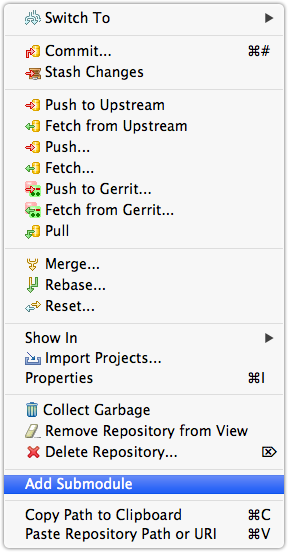 git submodule add git submodule add