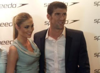 Michael Phelps with girl friend