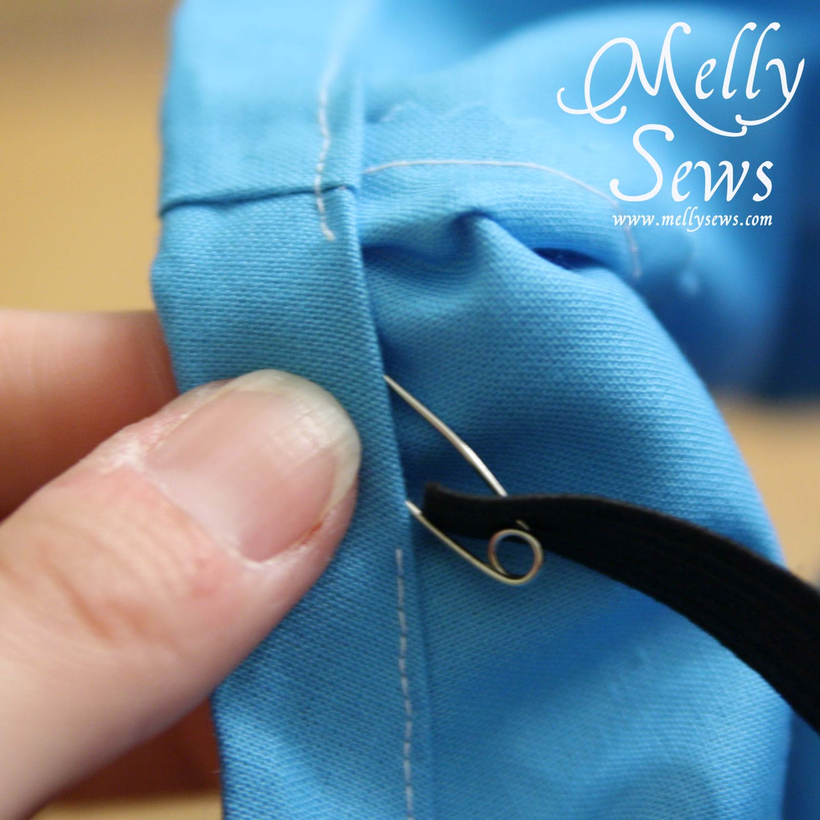 How to Sew a Rolled Hem on a Sewing Machine or Serger - Melly Sews