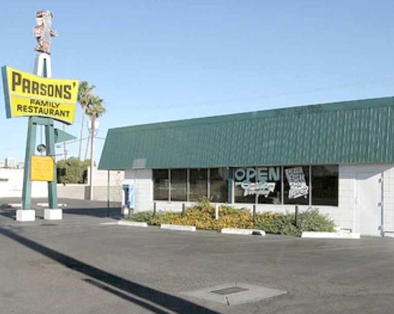 History Adventuring Parson's Restaurant, Glendale, Arizona