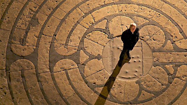 Marcus du Sautoy in Chartres Cathedral