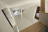 Origami House Design with A-Frame in an Old Village Surrounded by Mountains Origami House Design with A-Frame in an Old Village Surrounded by Mountains