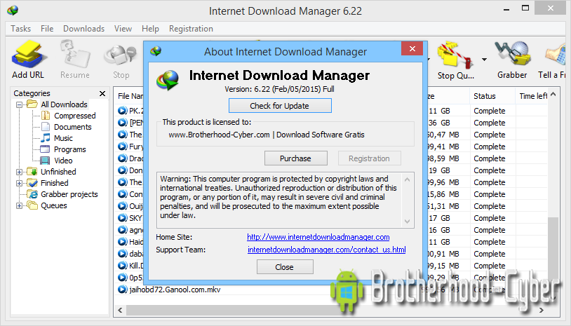 Internet Download Manager 6 07 9 Activator Rar