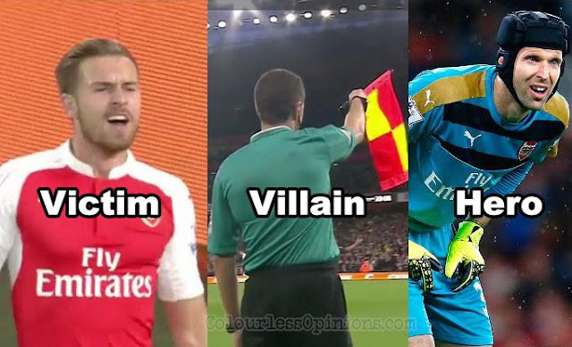 The story in a nut shell... arsenal liverpool 2015 meme