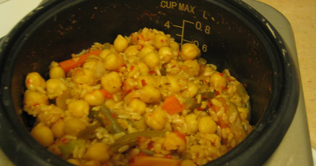 Vegucated in Vancouver One pot meal Rice Cooker Pilaf
