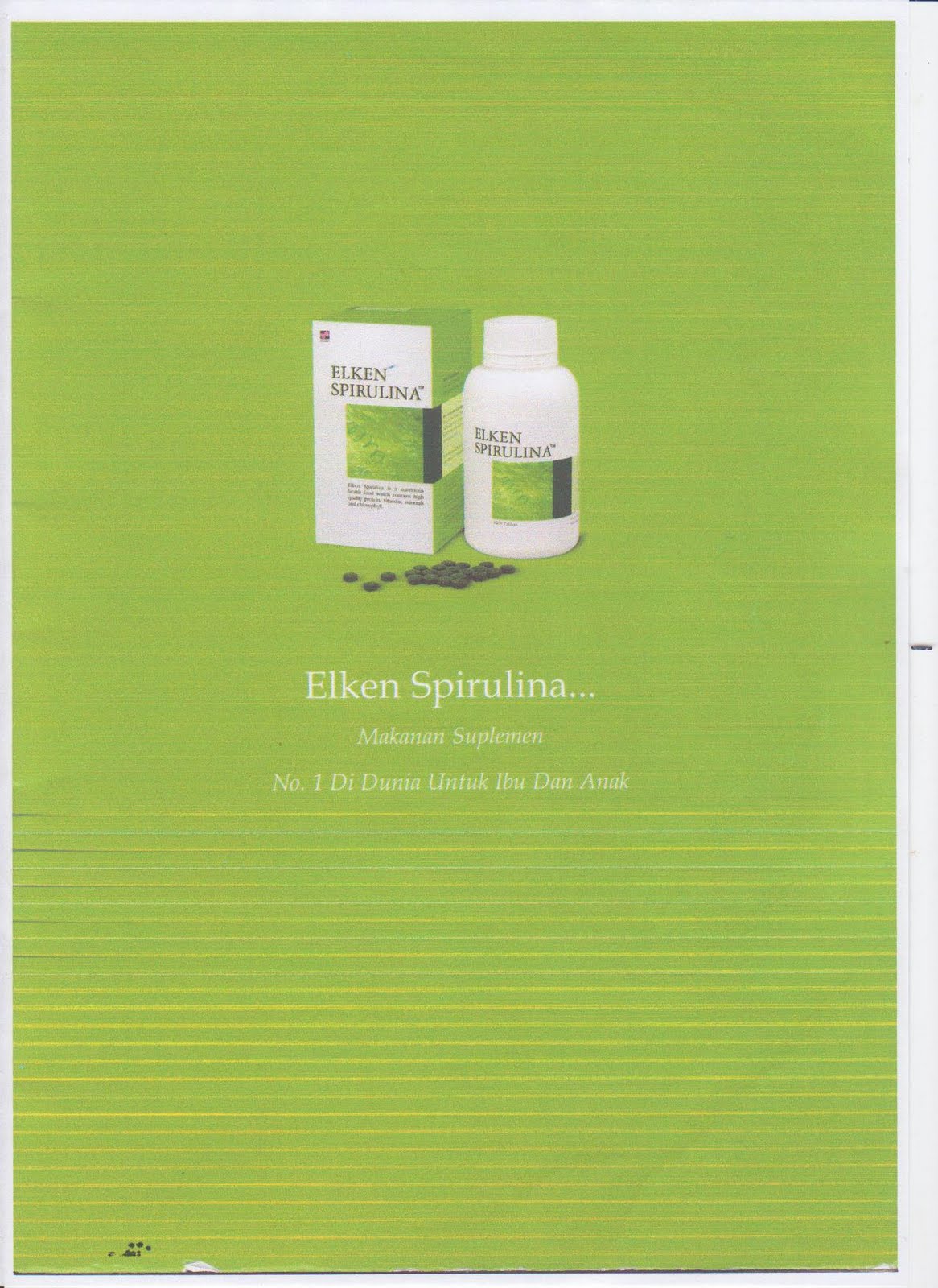 Khasiat Elken Spirulina Kepada Ibu Hamil, Bayi dan KanakKanak Health