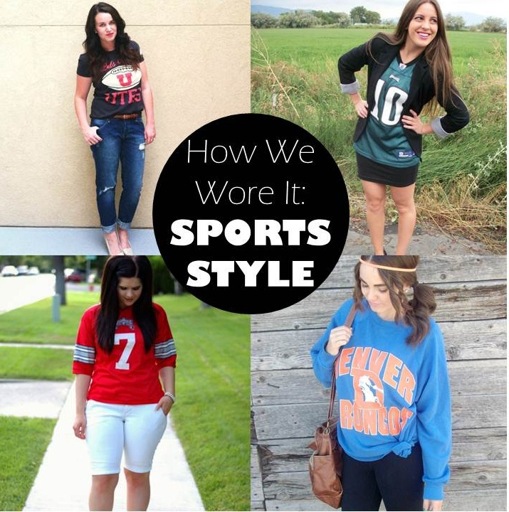 how we wore it sports style Blushing Boulevard