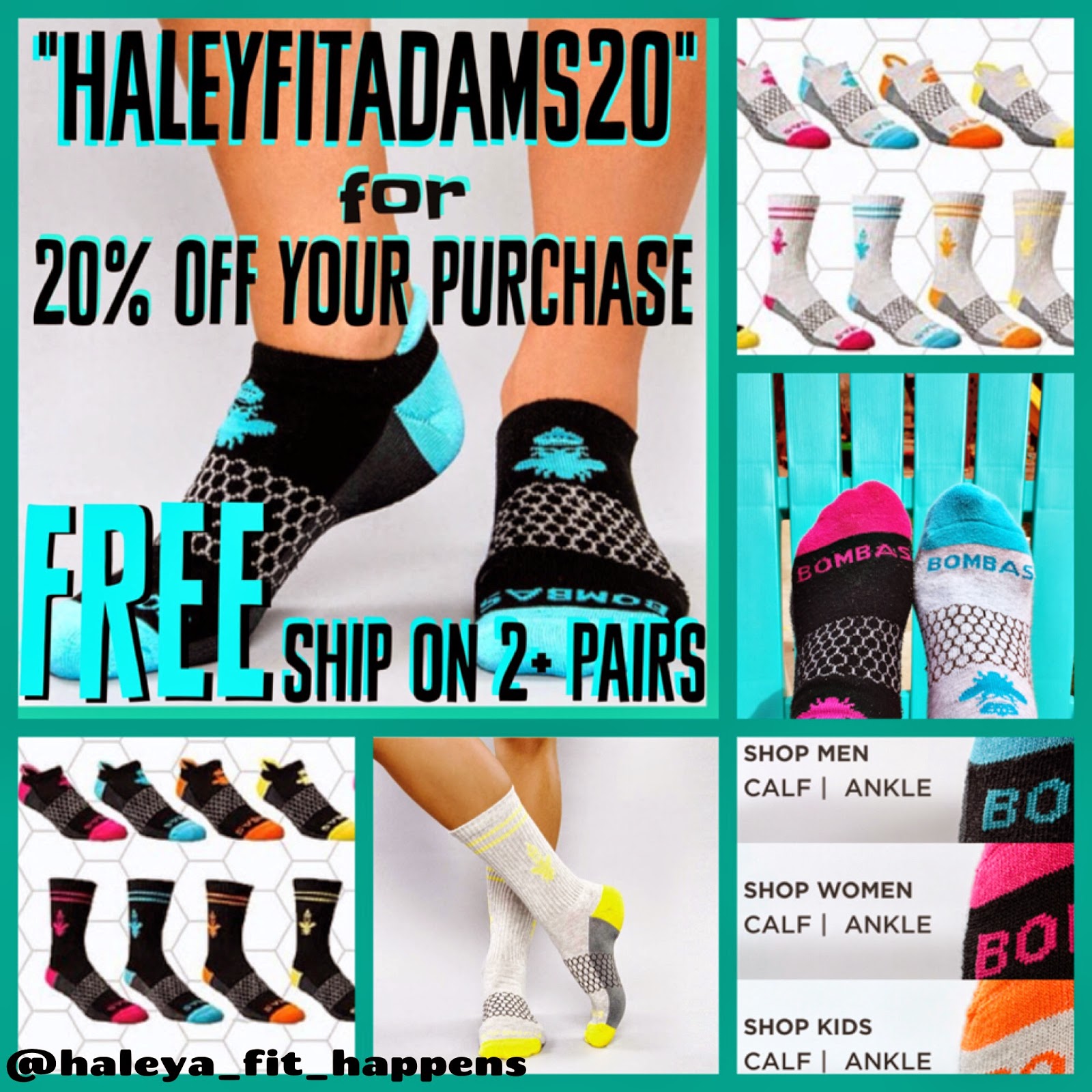 Fit Happens Discount on Bombas Socks