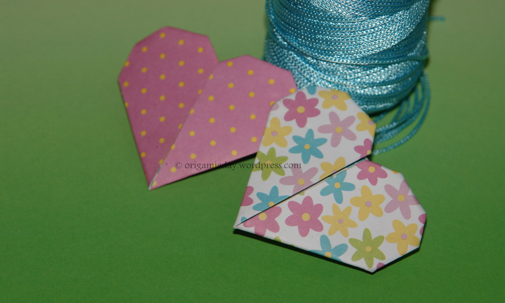 Origami Maniacs Origami Double Heart By Francis Ow