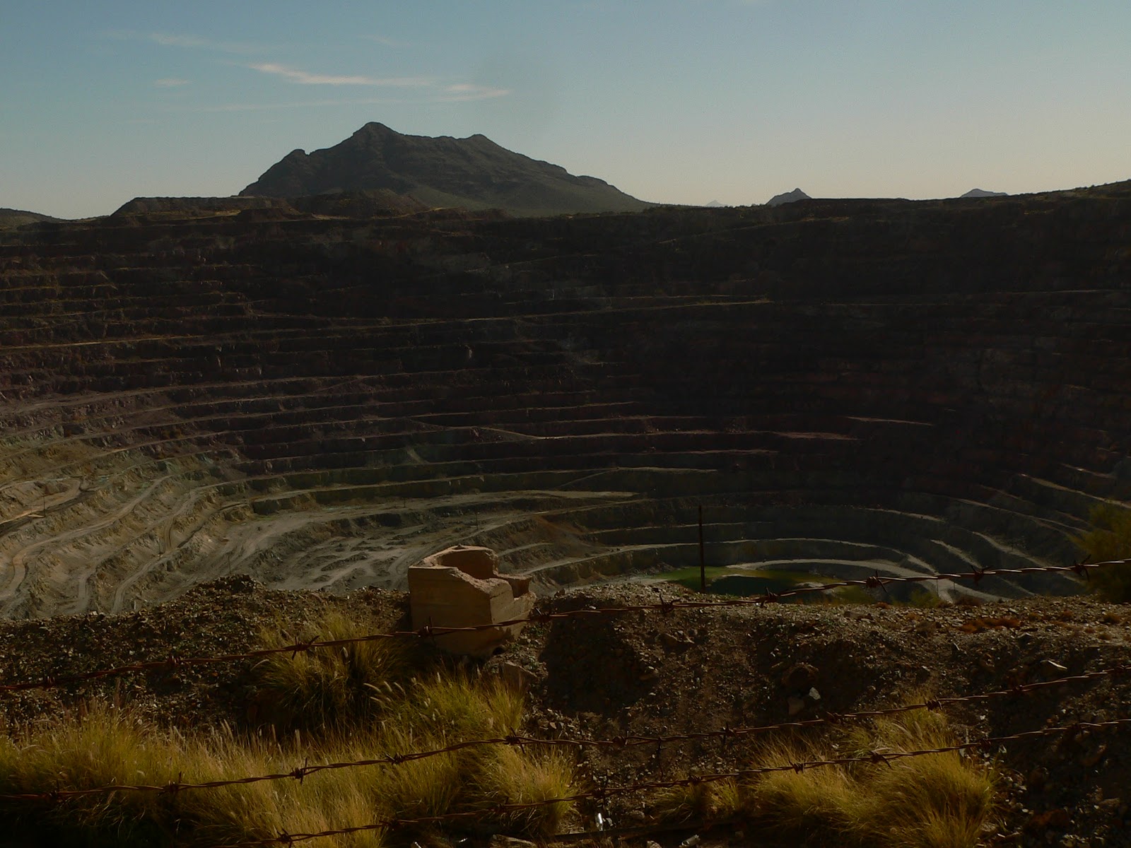Tom and Donna Fulltimer RV Blog Ajo, Arizona....The copper mine!