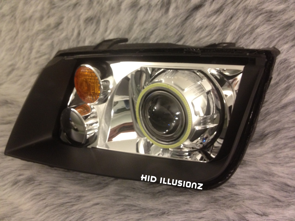 HID ILLUSIONZ Volkswagen Jetta MK4 FXR Orbit LED Angel Eyes HID