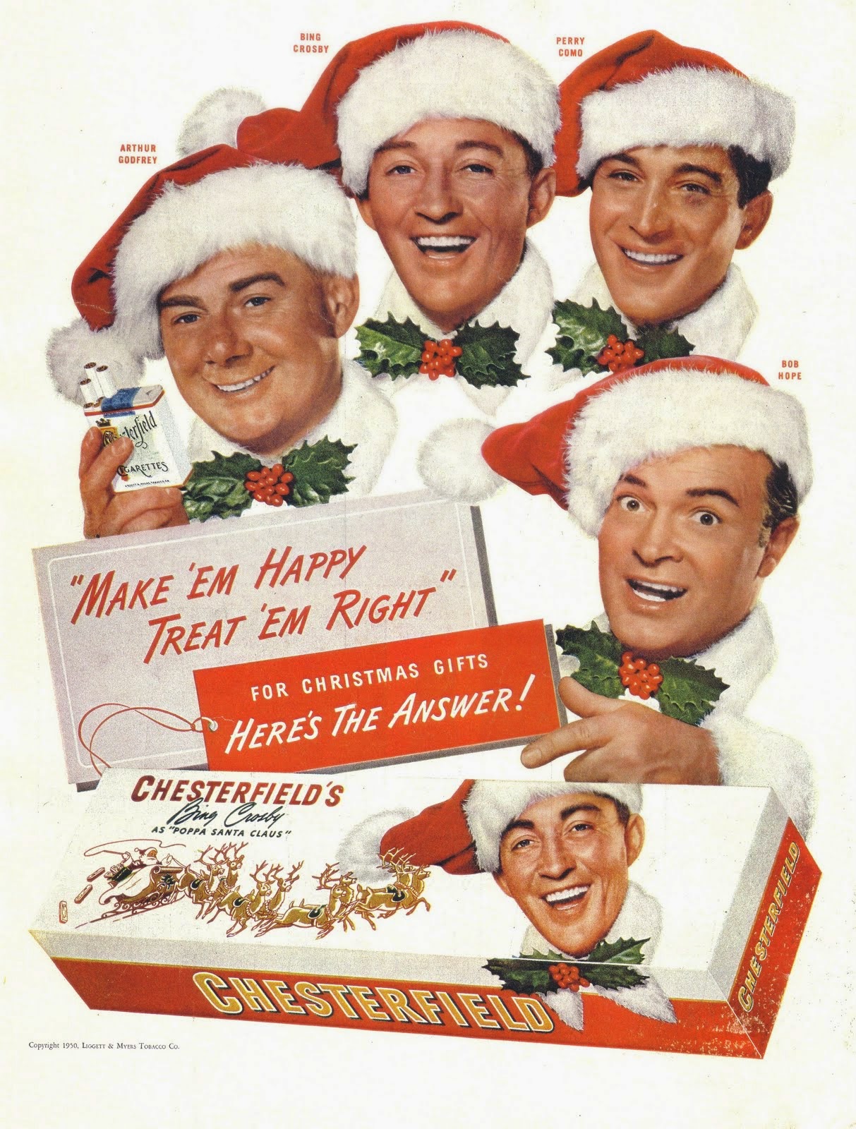 Vintage Celebrity Christmas Ads vintage everyday