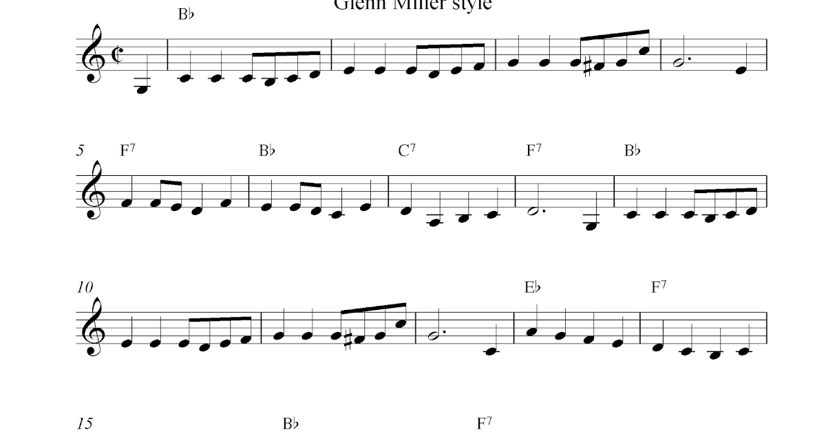 piano sheet music template