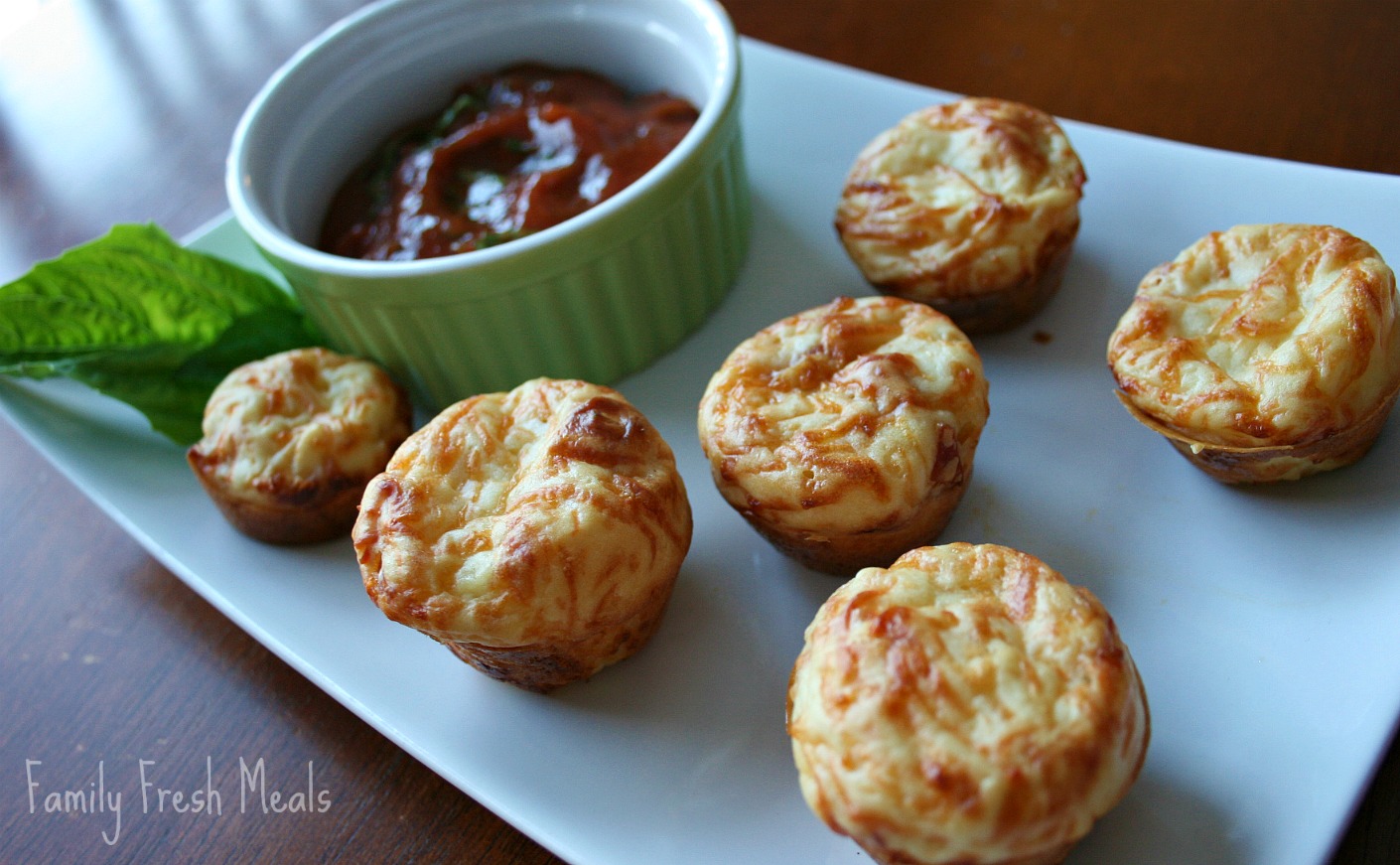 Cheesy Pepperoni Bites (with vegetarian option) Family Fresh Meals